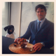 Illustration for article titled Heres Henrik Lundqvist And His Doberman Sitting Down To A Meal
